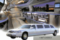 Interior Limousine - 120" Lincoln Limo
