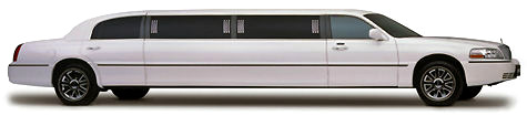 White Stretch Limo for Hire